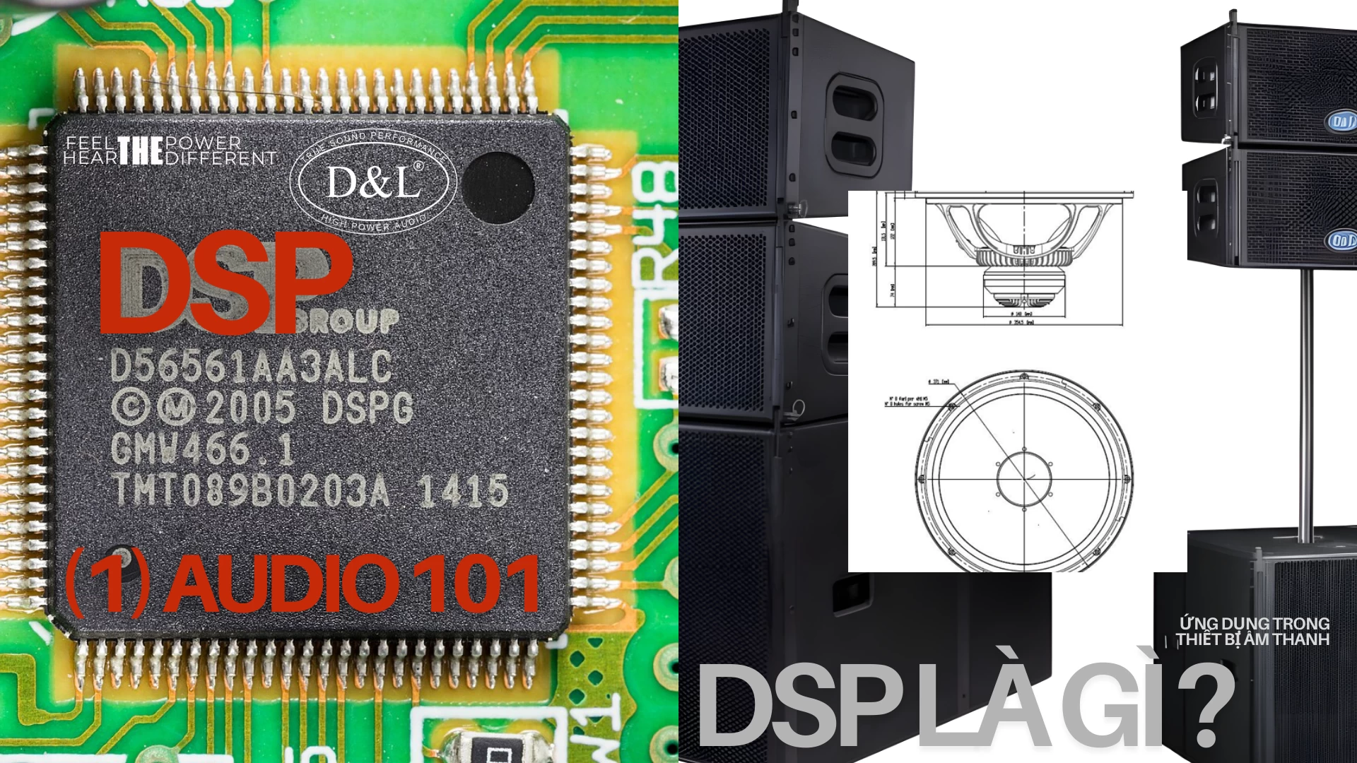 DSP là gì? Ứng dụng trong thiết bị âm thanh – Audio 101 #1 D&L
