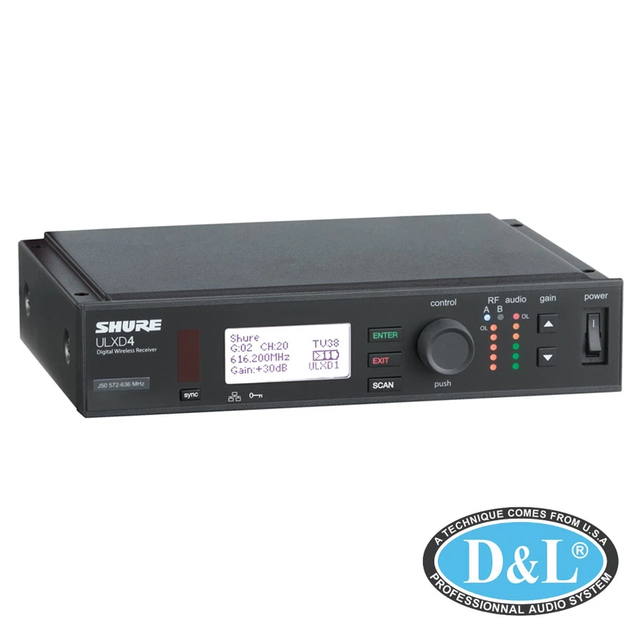 Micro Shure ULXD4