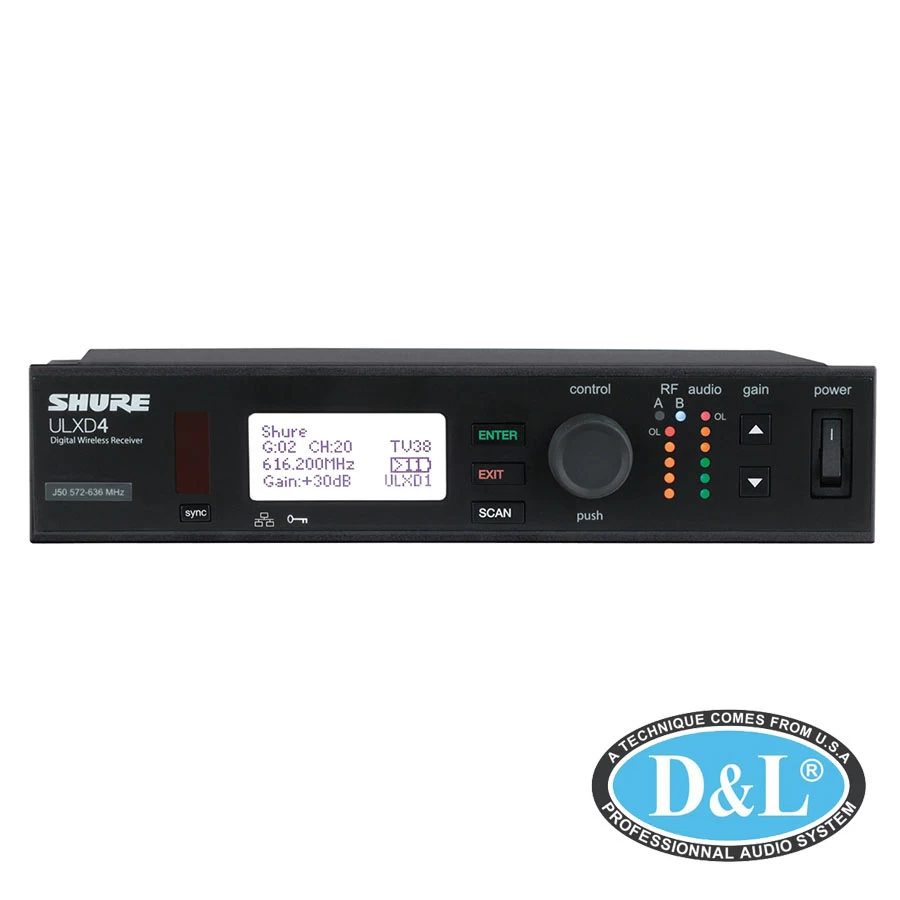 Micro Shure ULXD4