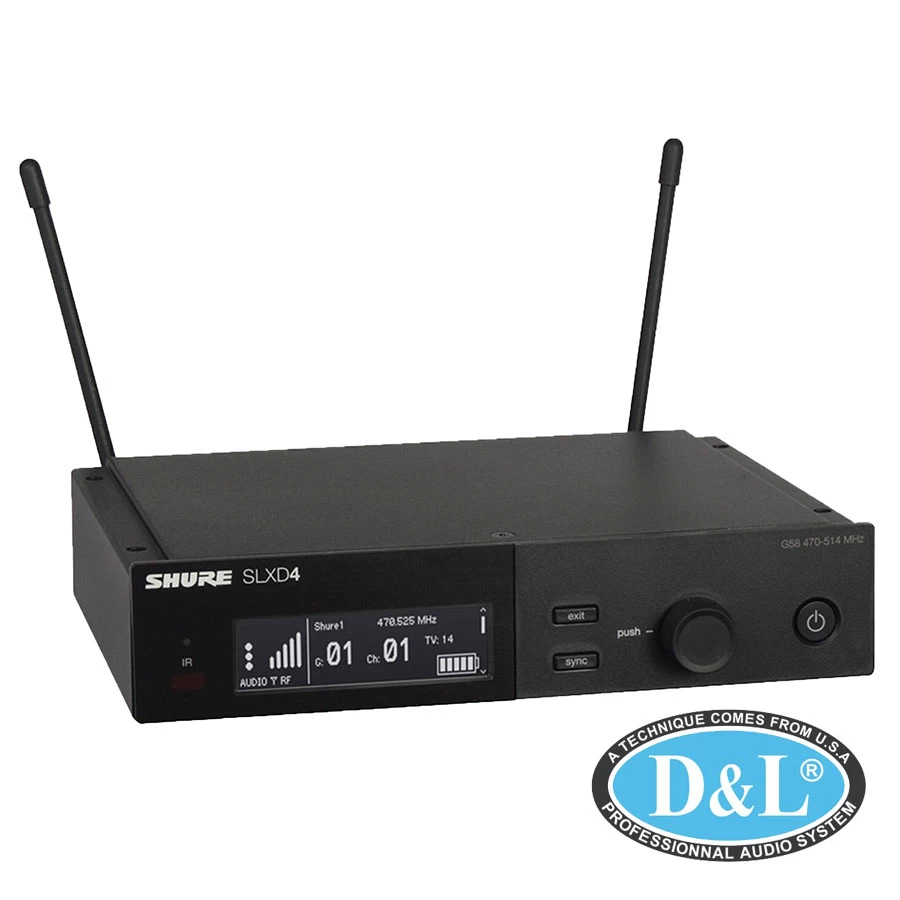 Micro Shure SLXD4