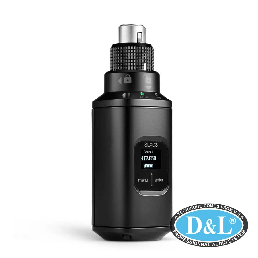 Micro Shure SLXD3