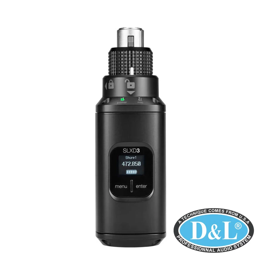 Micro Shure SLXD3