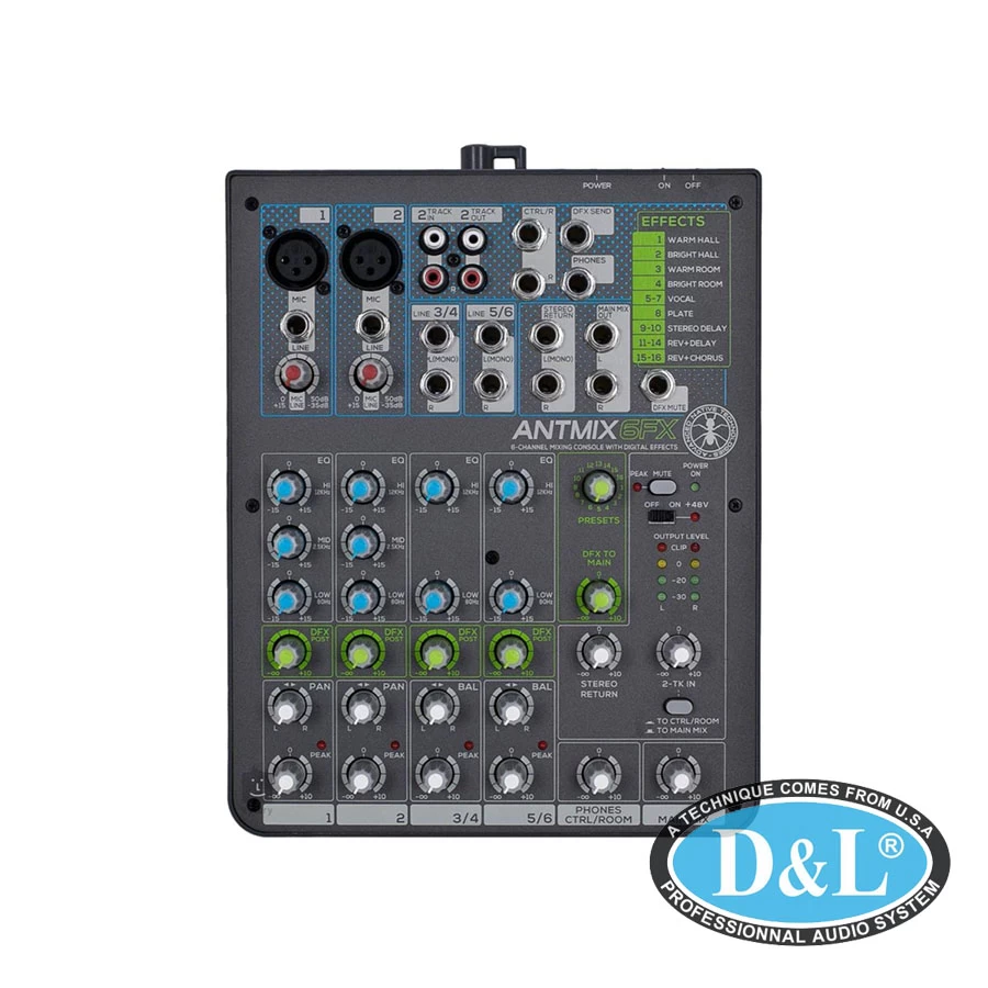 Bàn trộn Mixer Ant ANTMIX 6FX