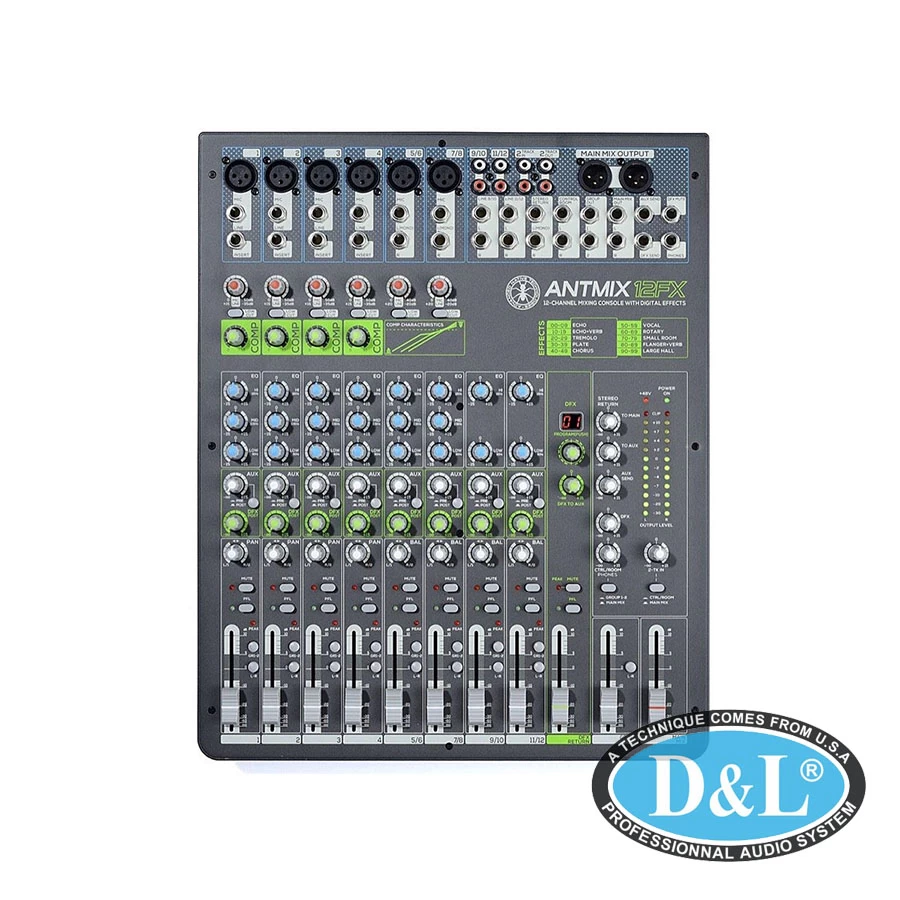 Bàn trộn Mixer Ant ANTMIX 12FX