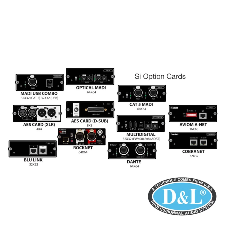 Bàn trộn Mixer MADI USB Combo