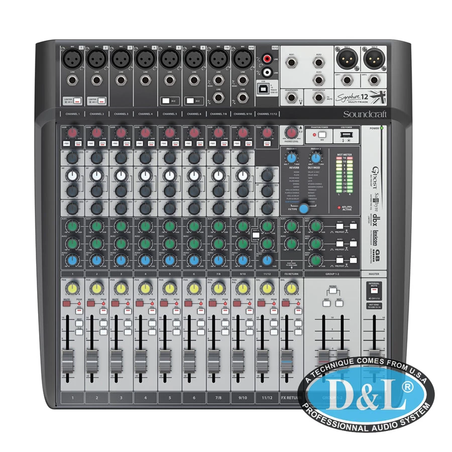 Bàn trộn Mixer Signature 12 MTK