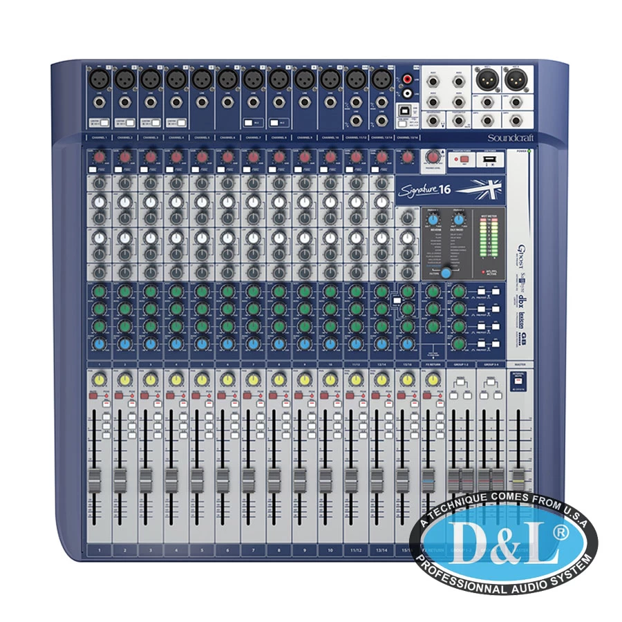 Bàn trộn Mixer Signature 16