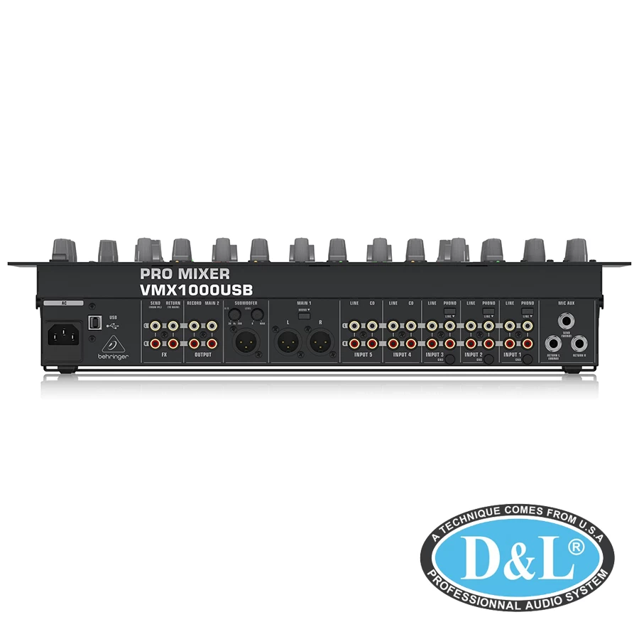 VMX1000USB DJ Mixer Behringer