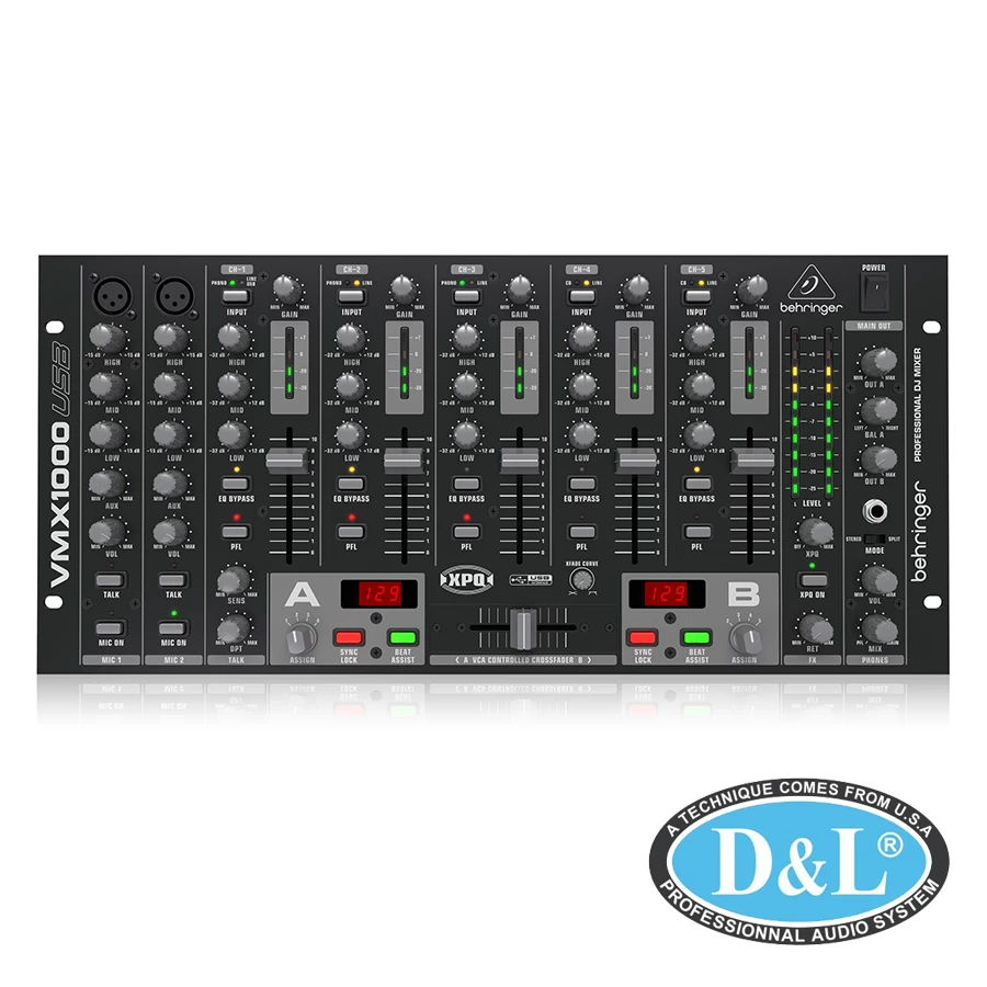 VMX1000USB DJ Mixer Behringer