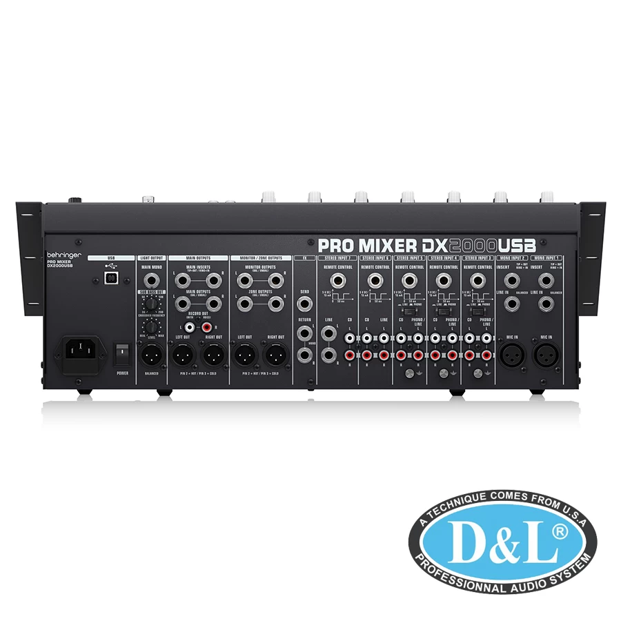 DX2000USB DJ Mixer Behringer