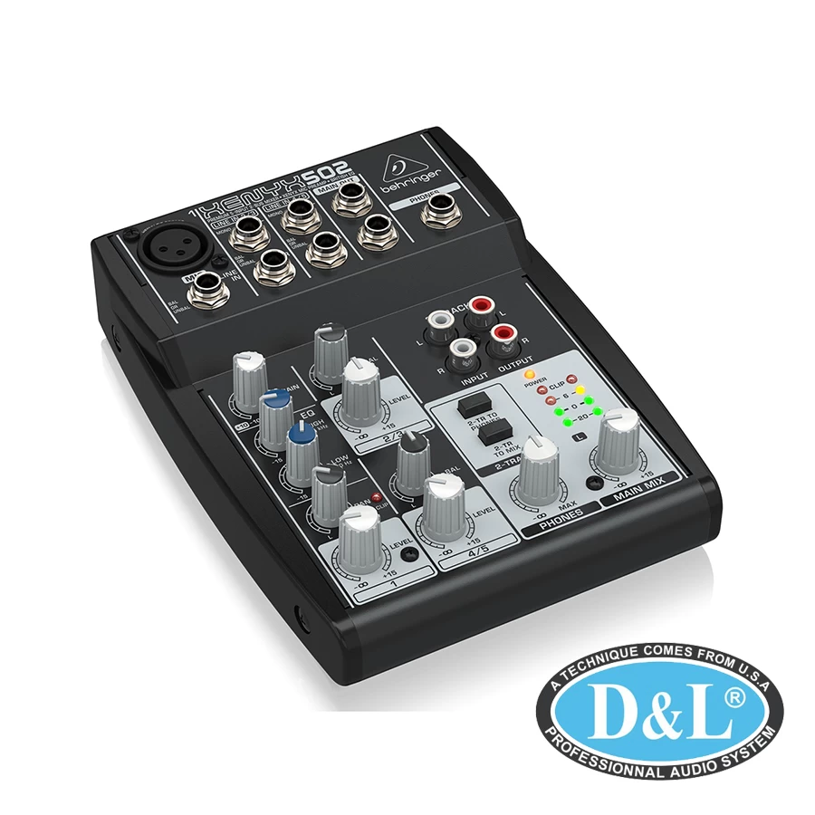 502 Analog Mixers Behringer