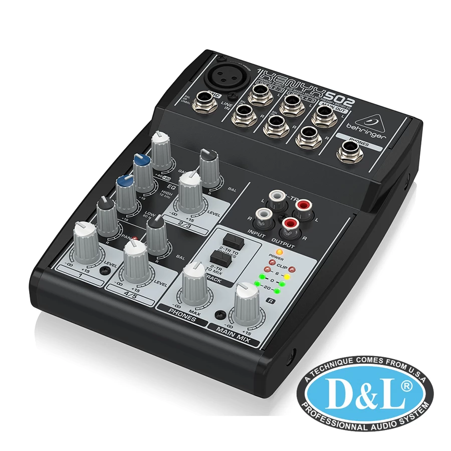 502 Analog Mixers Behringer