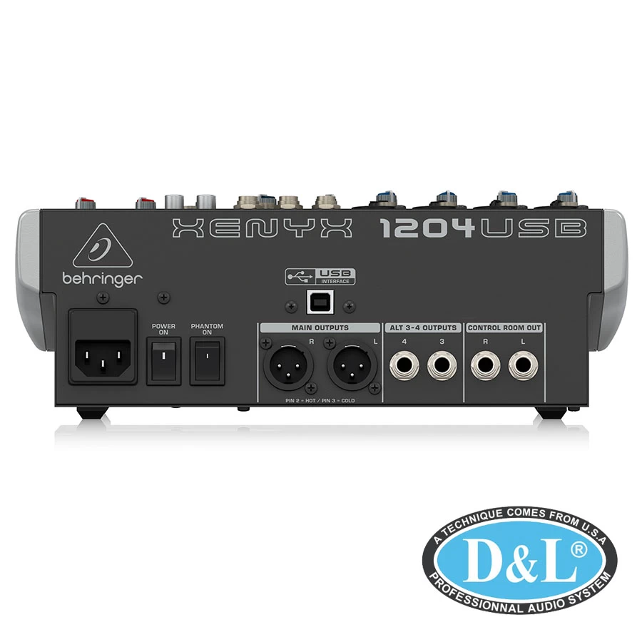 1204USB Analog Mixers Behringer