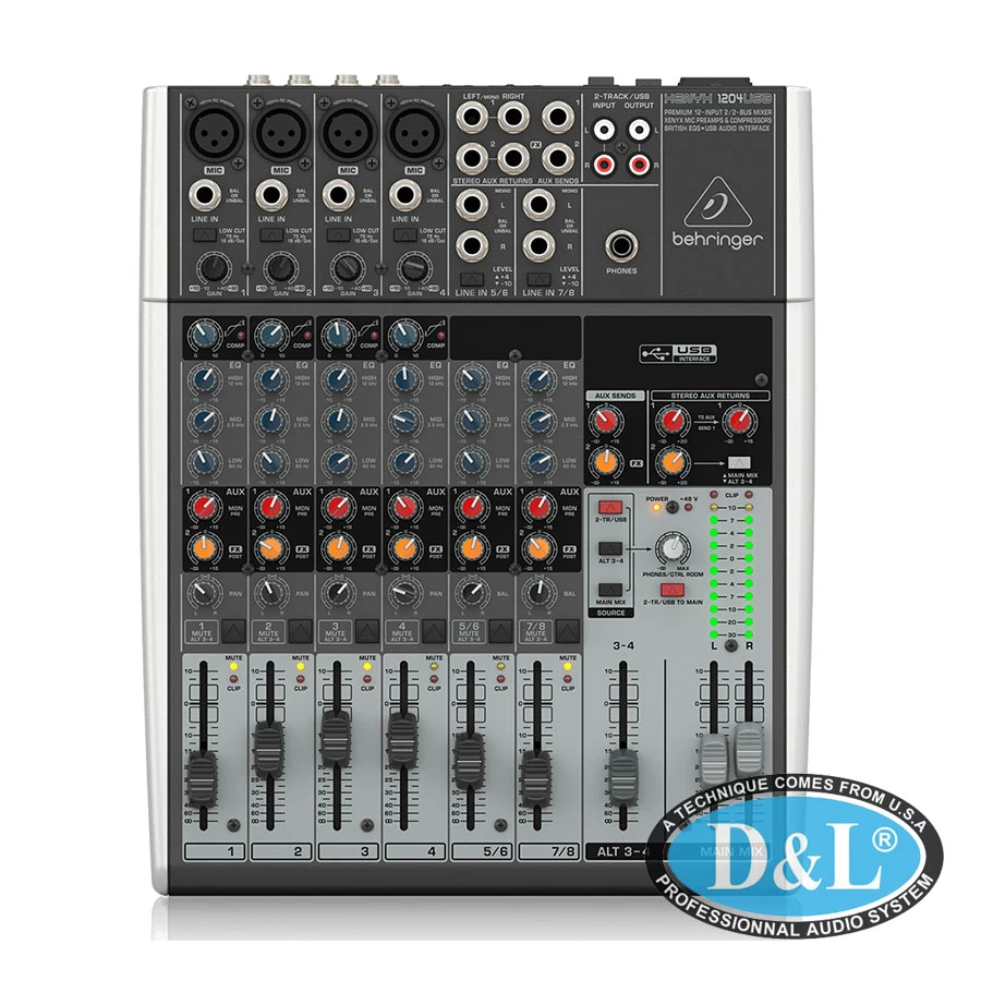 1204USB Analog Mixers Behringer