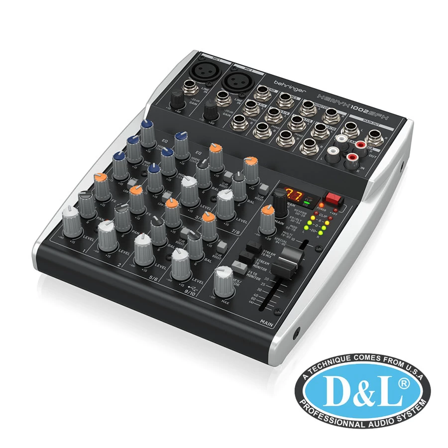 Mixer cơ Behringer XENYX 1002SFX