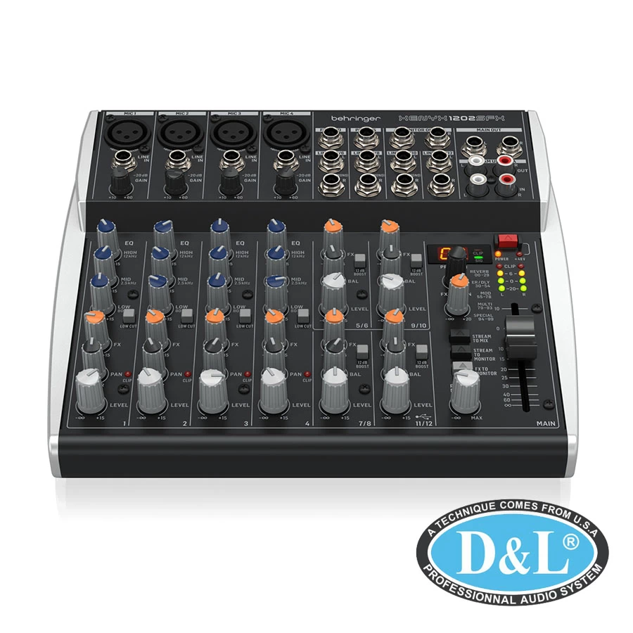 Mixer cơ Behringer XENYX 1202SFX