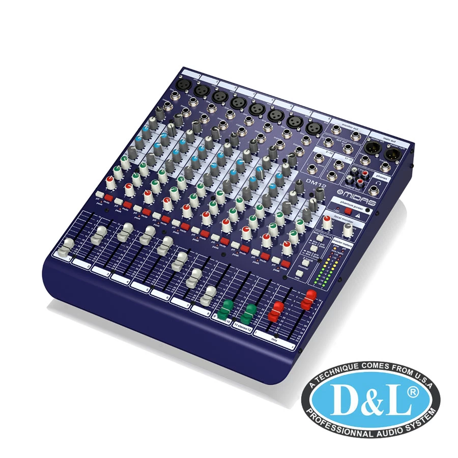 Mixer cơ Midas DM12