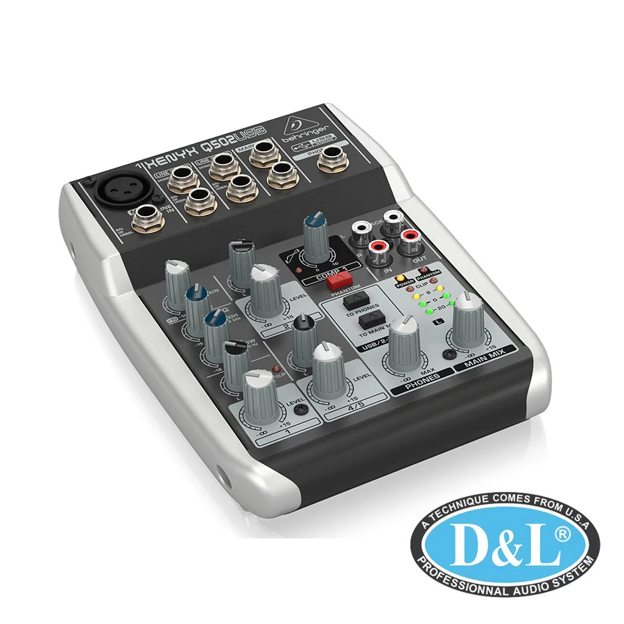 Mixer cơ Behringer Q502USB