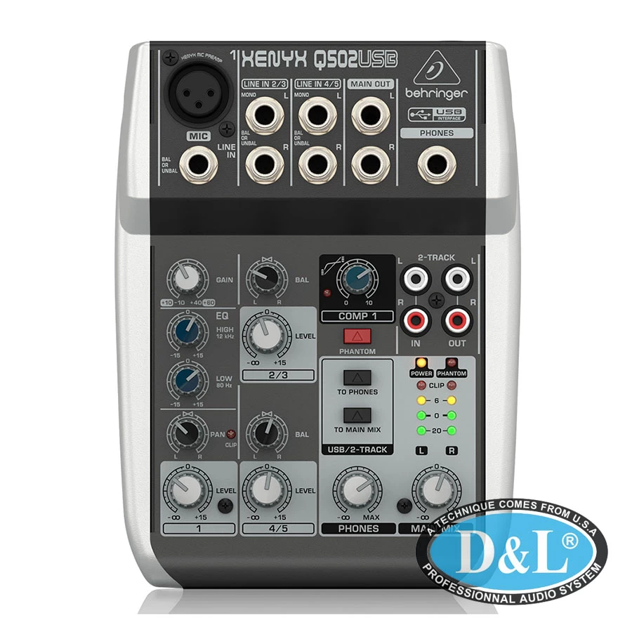Mixer cơ Behringer Q502USB