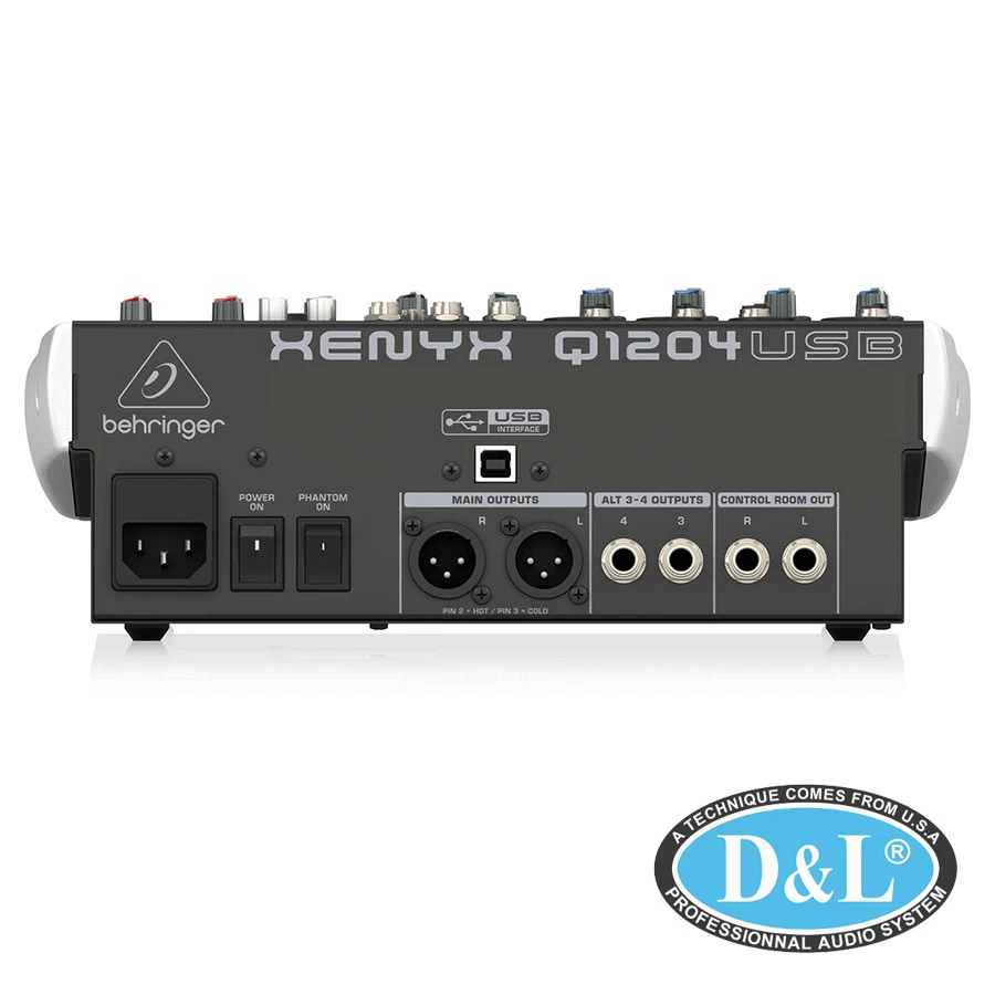 Mixer cơ Behringer Q1204USB