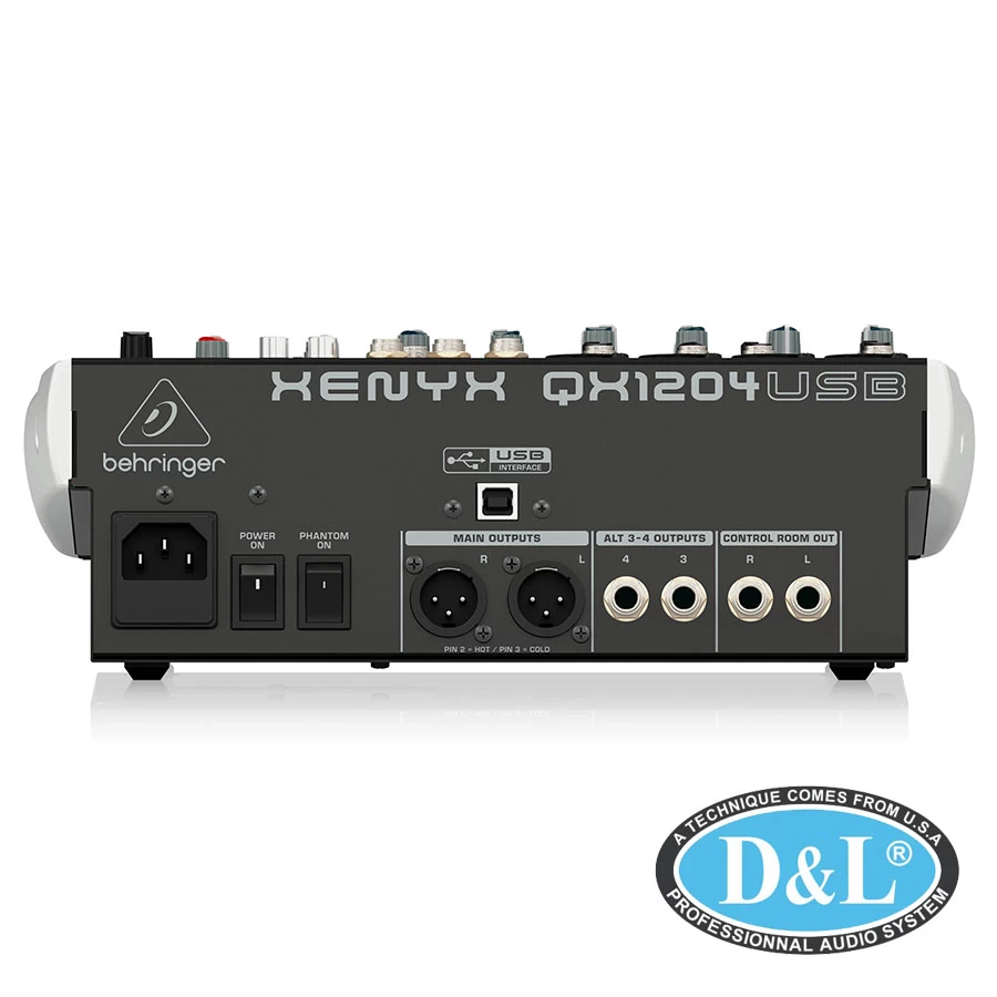 Mixer cơ Behringer QX1204USB