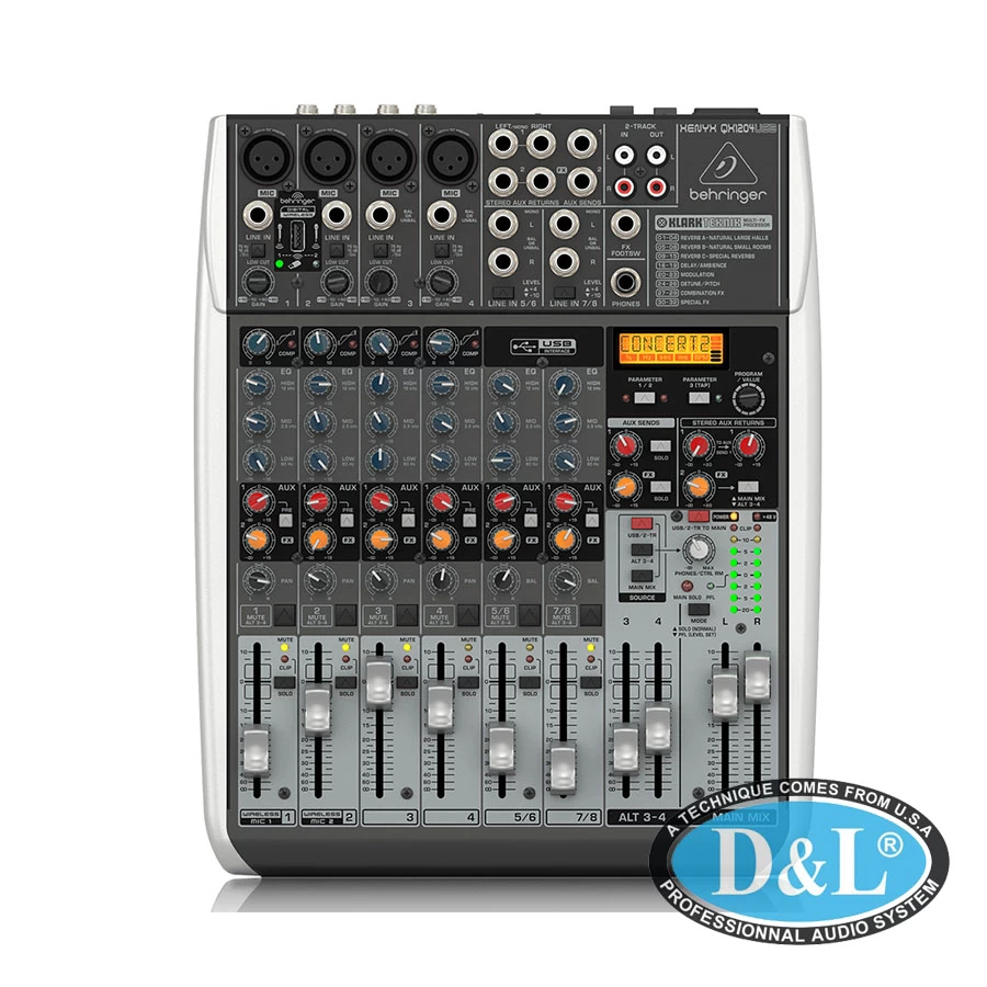 Mixer cơ Behringer QX1204USB