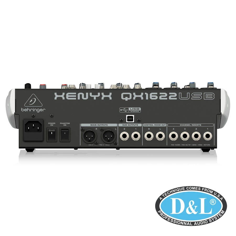 Mixer cơ Behringer QX1622USB