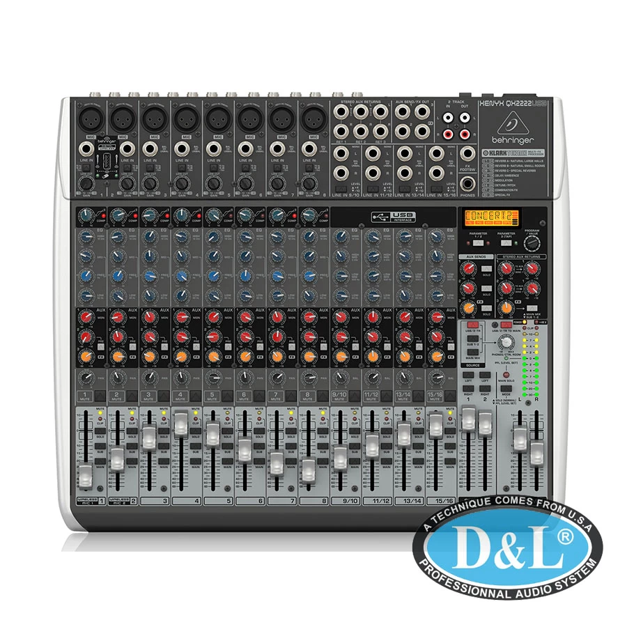 Mixer cơ Behringer QX2222USB