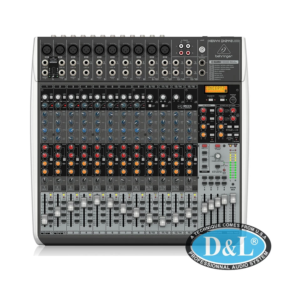 Mixer cơ Behringer QX2442USB
