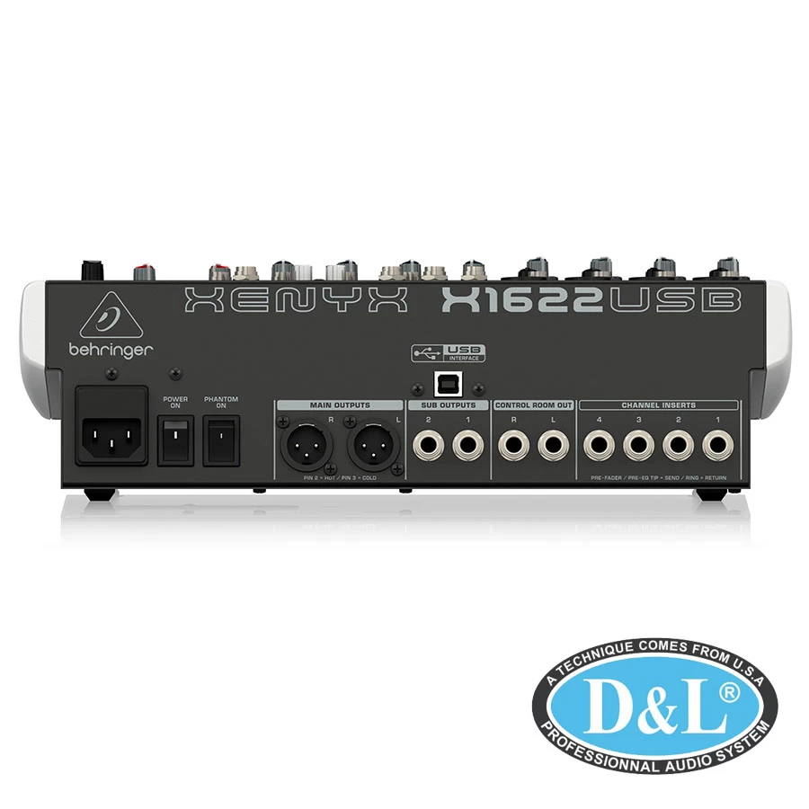 Mixer cơ Behringer X1622USB