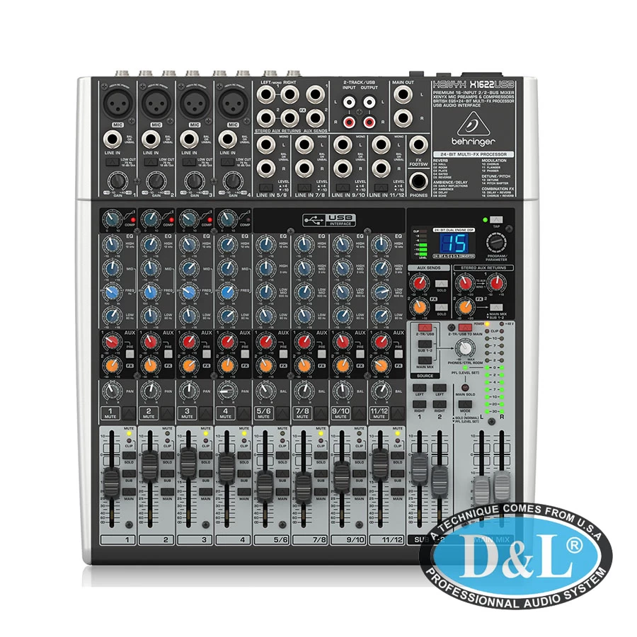 Mixer cơ Behringer X1622USB