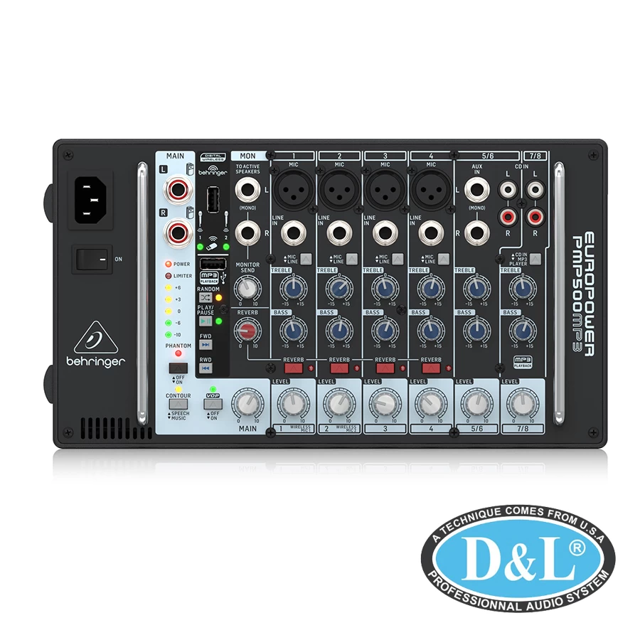 Mixer Behringer PMP500MP3