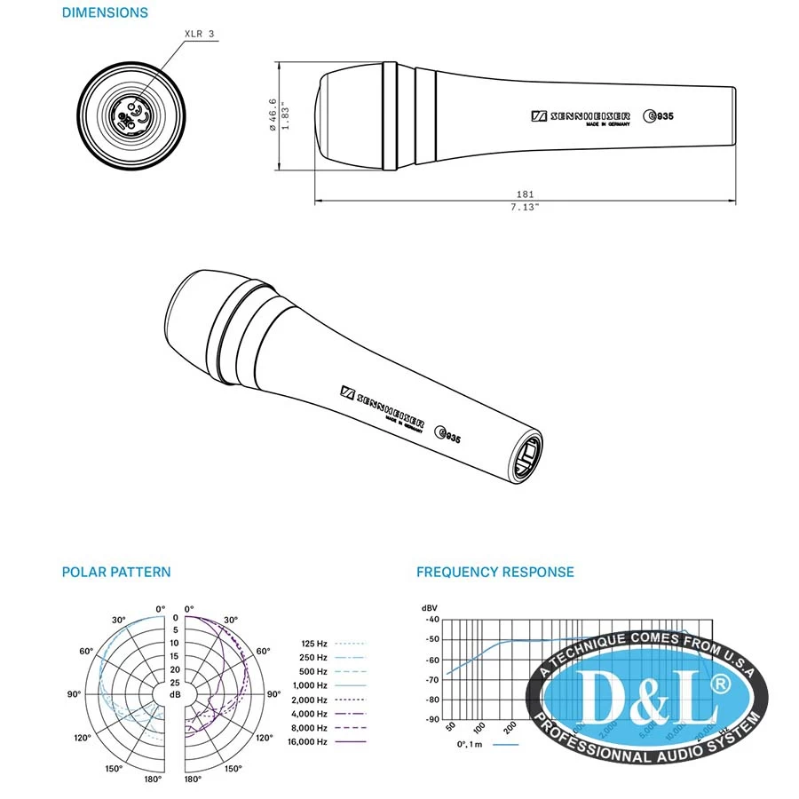 Micro Sennheisr E935