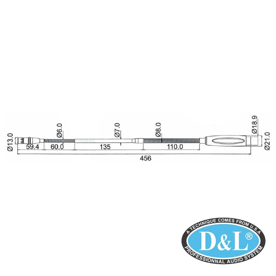 Micro cổ ngỗng OPTIMUS ME-F45D