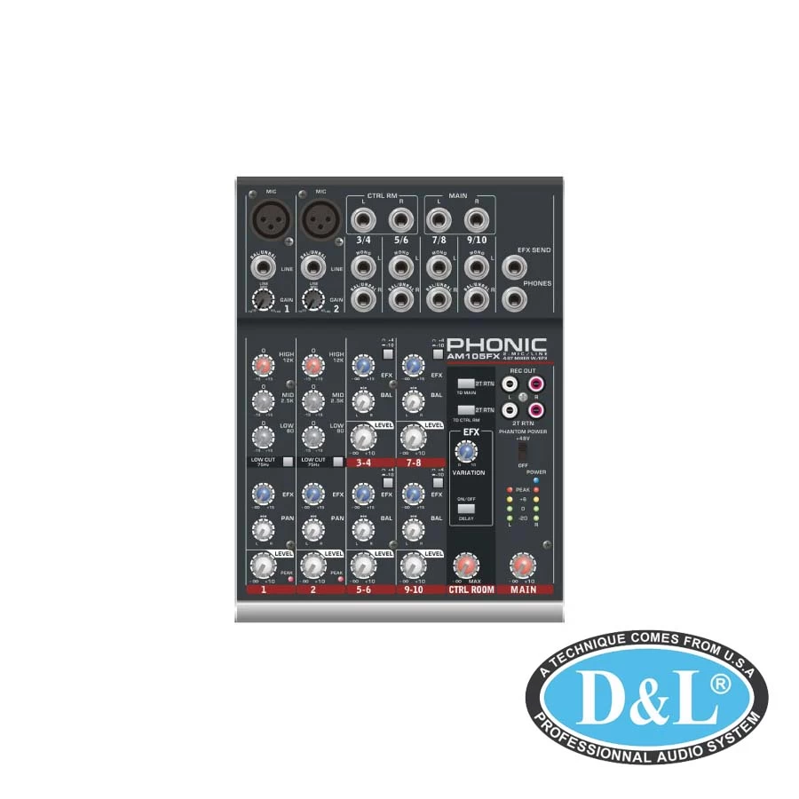 Bàn trộn Mixer AM105FX
