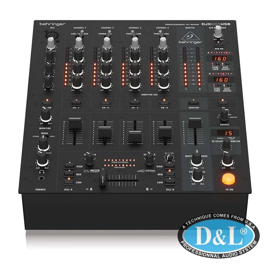 Bàn trộn Mixer DJX900USB
