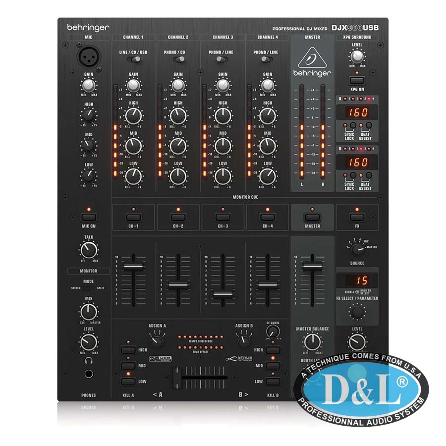 Bàn trộn Mixer DJX900USB