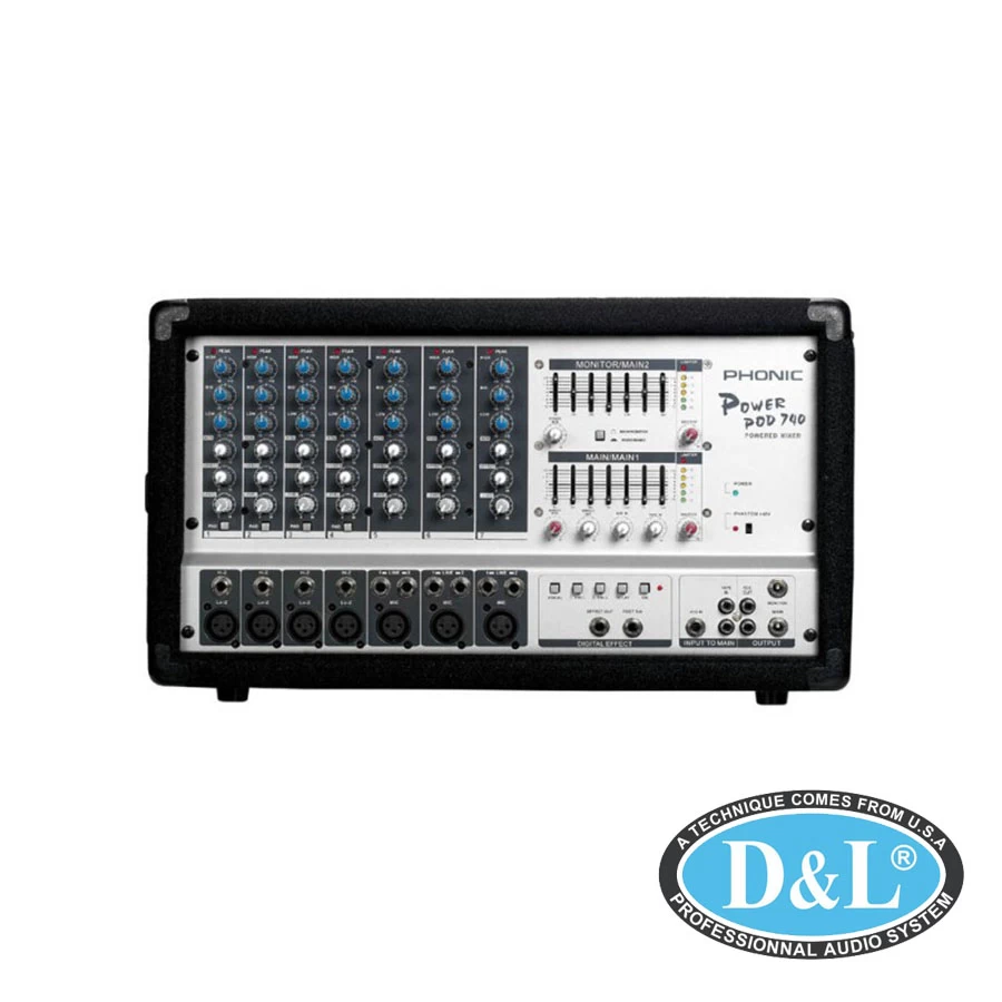 Bàn trộn Mixer POWERPOD 740R