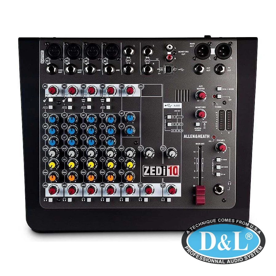 Bàn trộn Mixer Allen&heath ZED I10