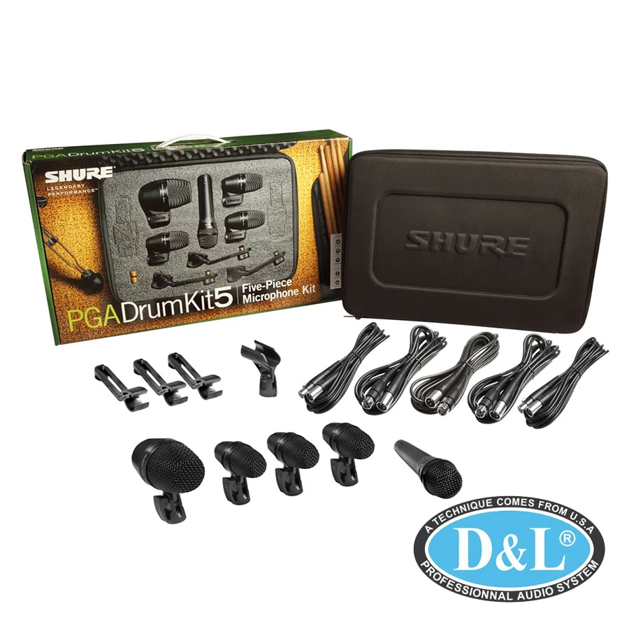 Micro Shure PGADRUMKIT5