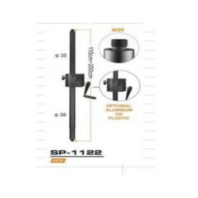 Chân loa có tay quay